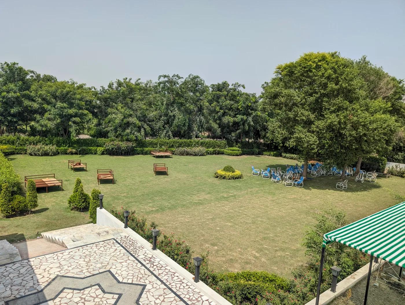 Khattak Hotel — Lawn & Outdoor Seating